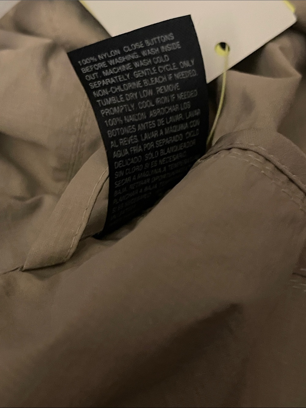 All In Motion Women’s Lightweight Beige Trench w/ Drawstring Waist Size XXL NWT - Picture 15 of 15